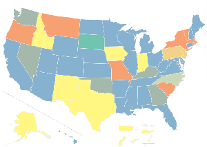 State Statutes Regarding Motorists Passing Bicyclists